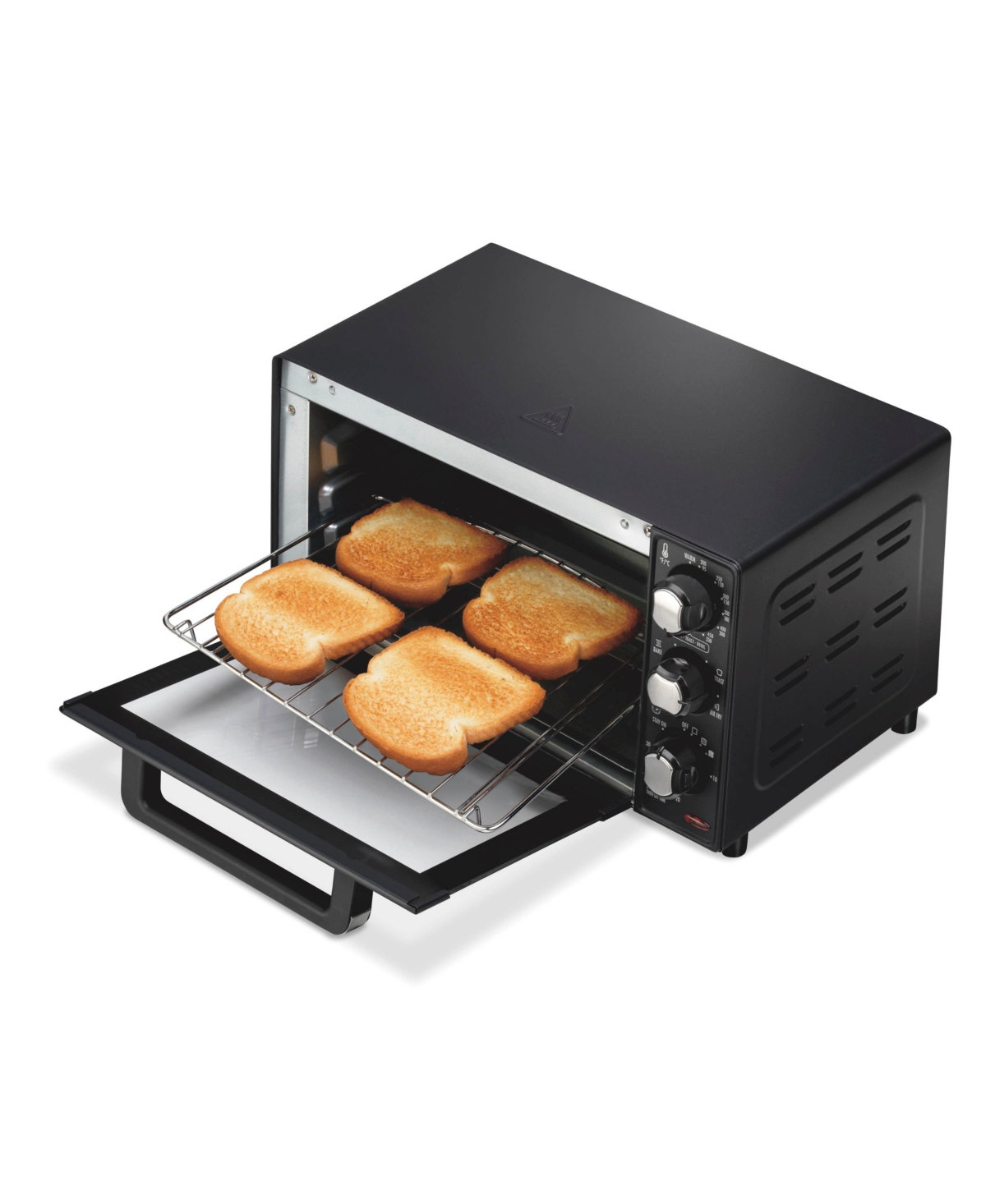 Hamilton Beach Sure-crisp Air Fryer Toaster Oven In Black