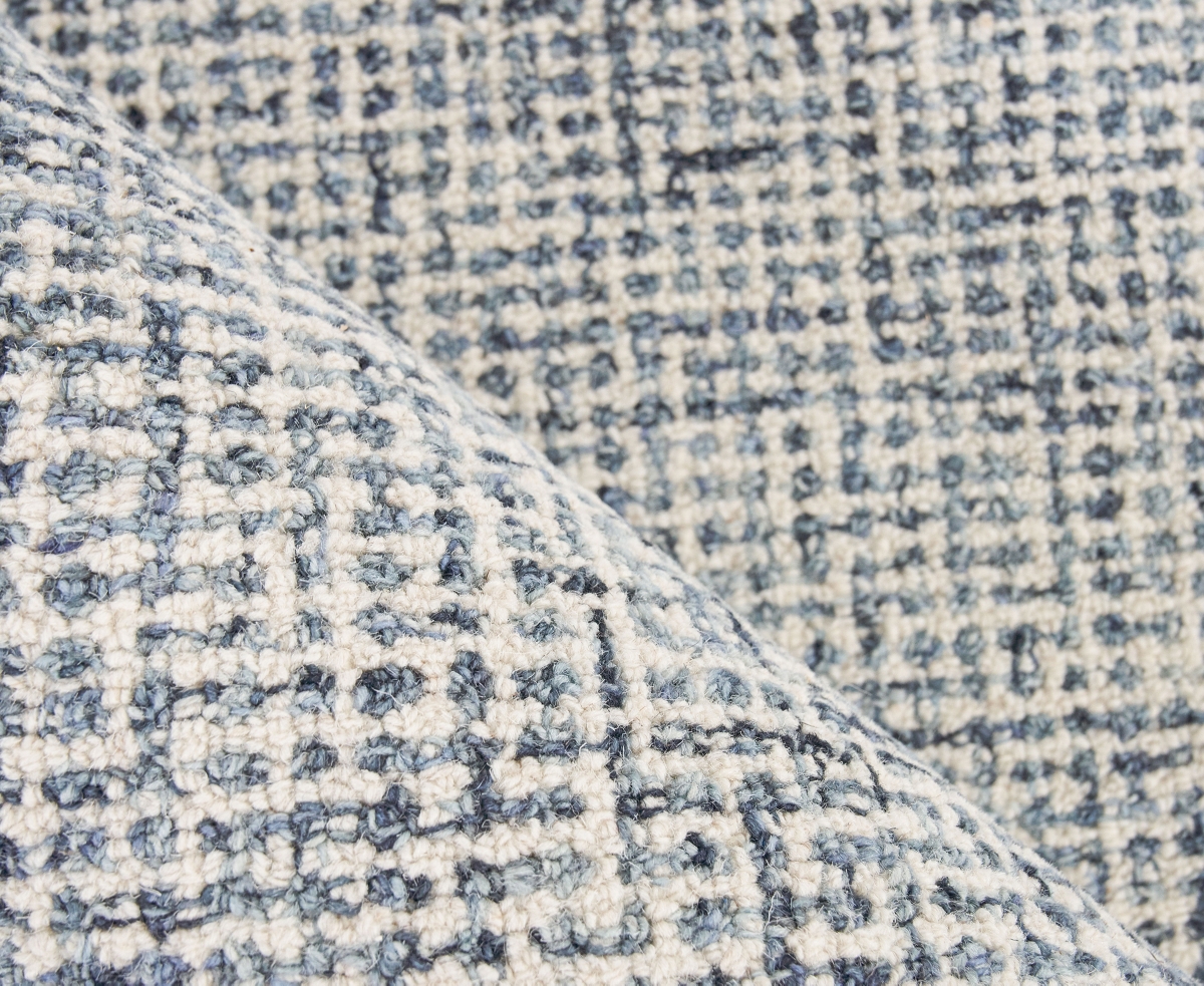 Exquisite Rugs Caprice 4764 Area Rug, 6' X 9' In Navy,ivory
