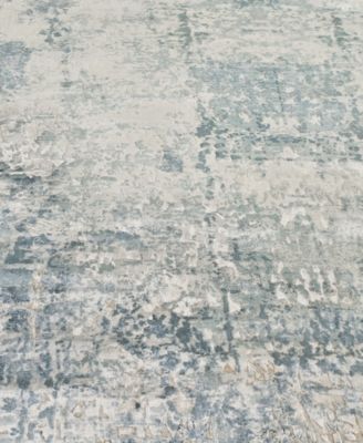 Exquisite Rugs Roset 2540 Rug Collection In Blue,ivory