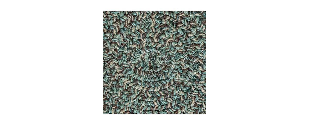 Capel Stockton 0224 7'x7' Round Area Rug In Dark Green