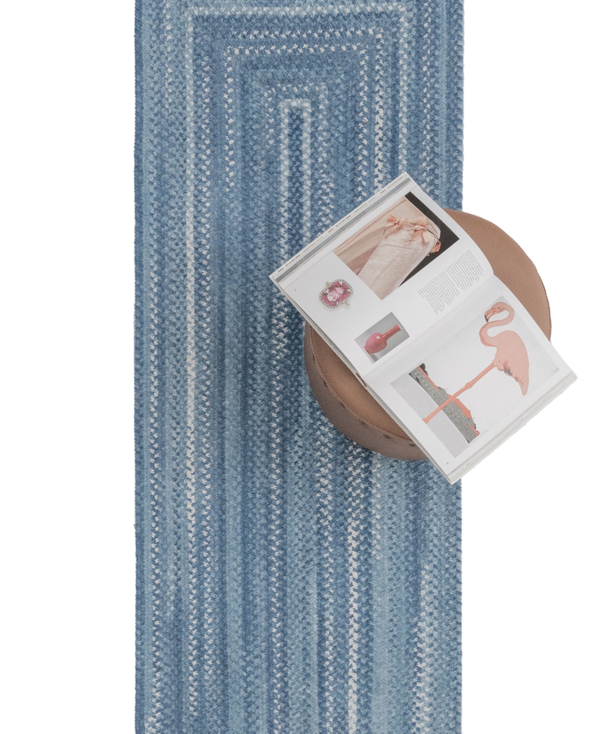 Capel Bambini 0377 2'x8' Runner Area Rug In Mist