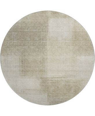Trevi Washable TV10 8'x8' Round Area Rug