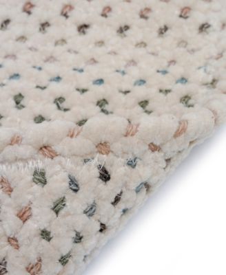 Dramatic Static 0027 2'x8' Runner Area Rug