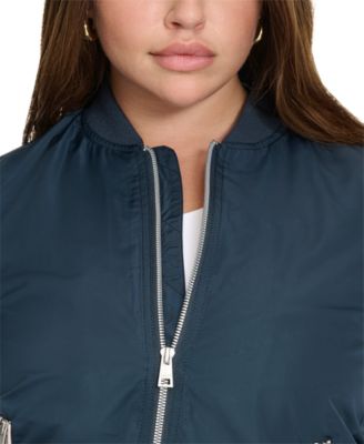 Trendy Plus Size Melanie Bomber Jacket