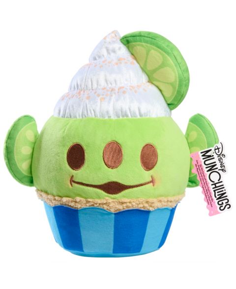 Детская мягкая игрушка Disney Munchlings Squeeze-a-Munch Large Key Lime Cupcake with Graham Cracker Crumble Alien Plush