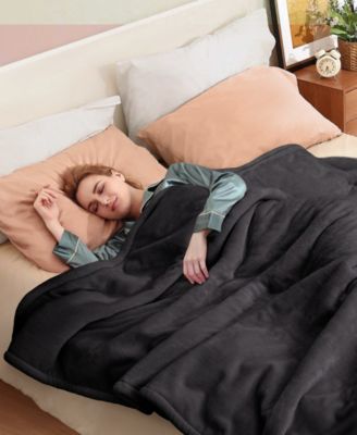 Heated Flannel Blanket, King