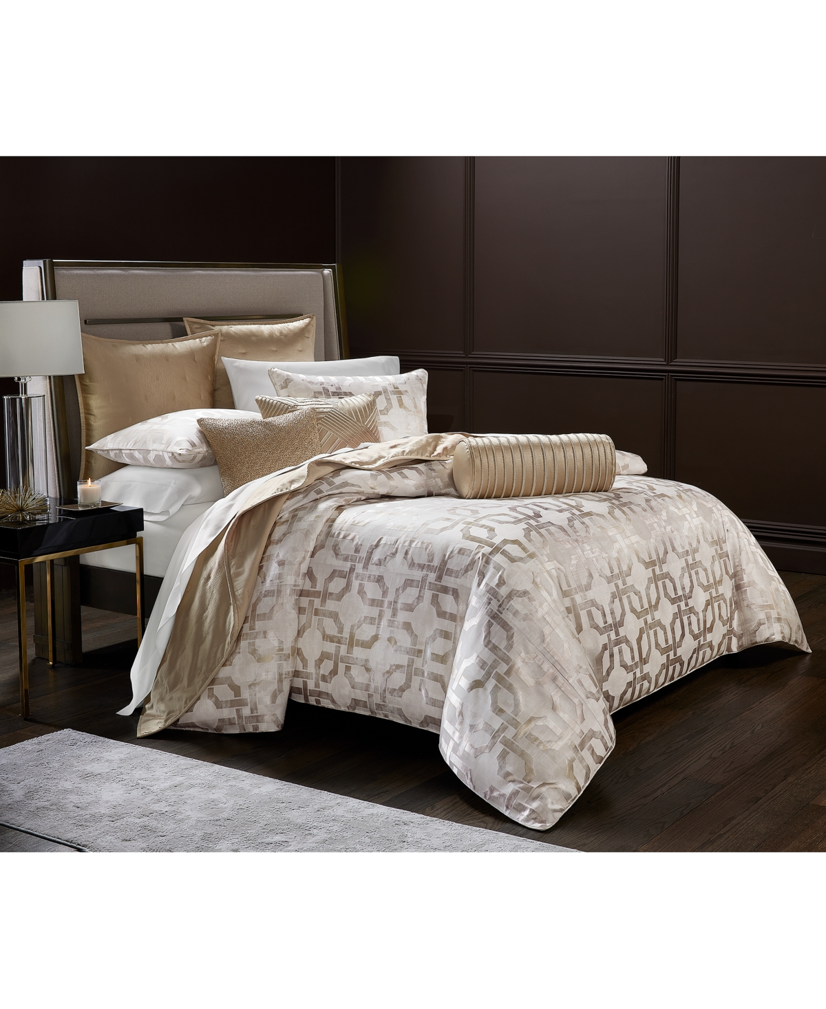 HOTEL COLLECTION FRESCO DUVET COVER SET, FULL/QUEEN, EXCLUSIVELY AT MACY'S 