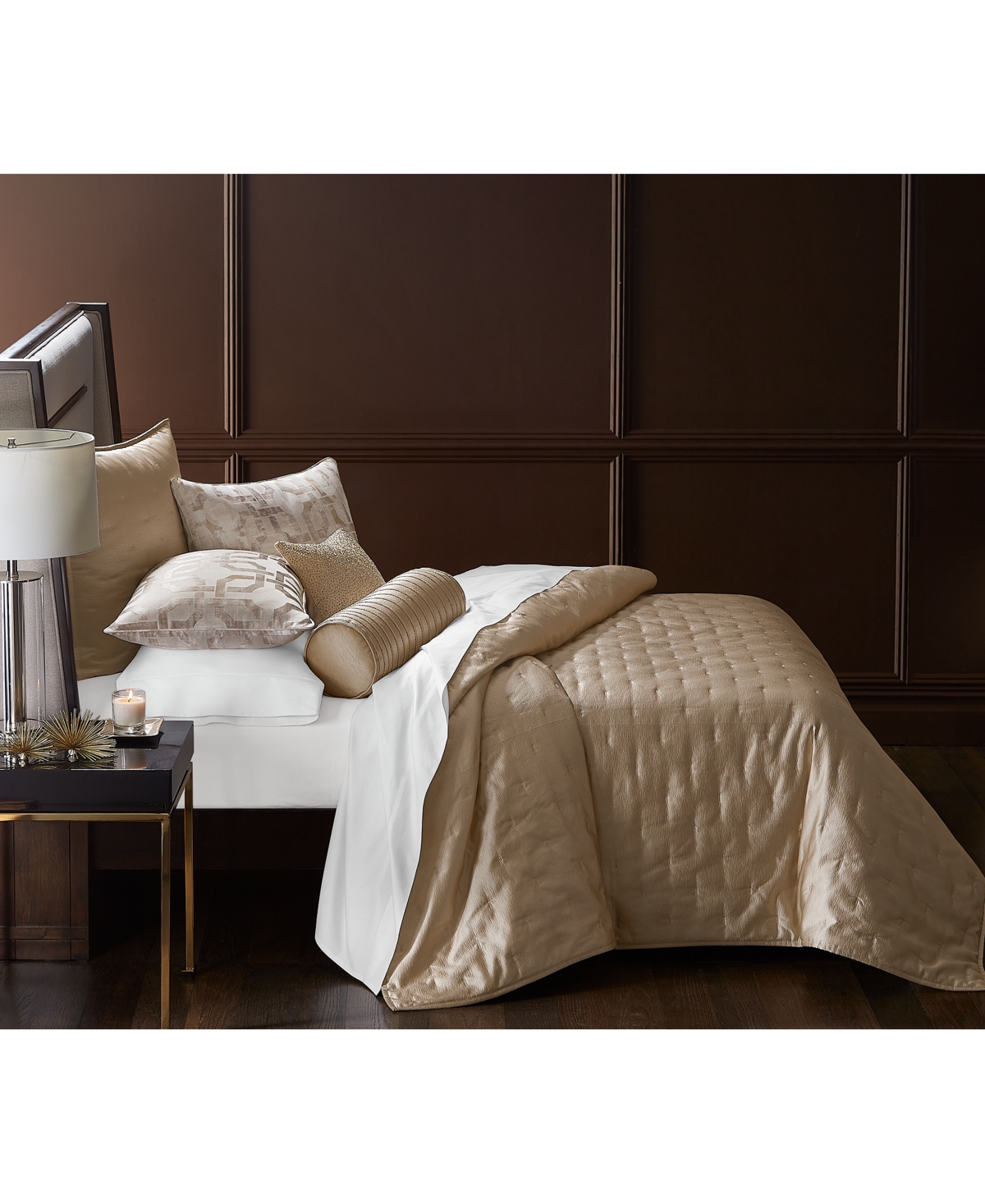 HOTEL COLLECTION GLINT 3-PC. COVERLET SET, FULL/QUEEN, EXCLUSIVELY AT MACY'S 