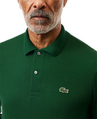 Men's Long Sleeve Pique Polo 