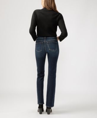 Women's Suki Mid Rise Curvy Fit Slim Bootcut Jeans