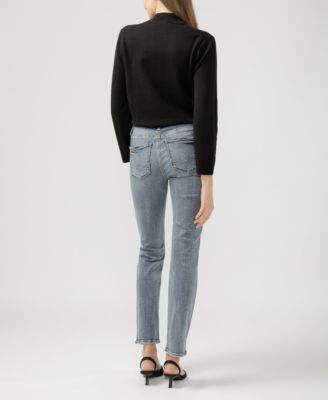 Women's Avery High Rise Curvy Fit Straight Jeans