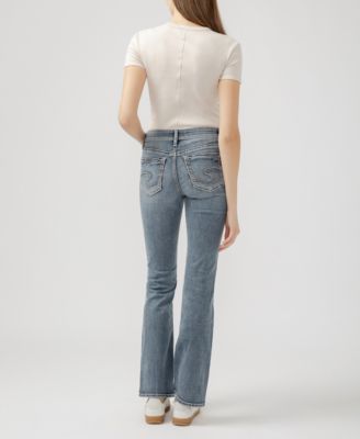 Women's Suki Mid Rise Curvy Fit Slim Bootcut Jeans