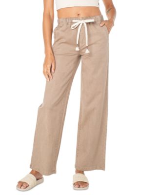 Roxy - Juniors' Sunset Dream Mid Rise Pull-On Pants