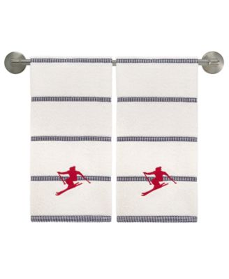 Alpine Cotton 2-Pack Hand Towel Set, 16" x 28"
