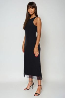 Women's PowerMesh A-line Maxi Dress