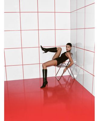 Women's Mikki Up Knee High Stiletto Boots