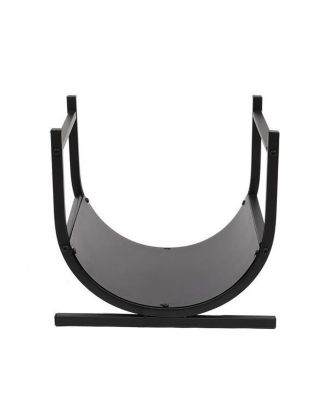U-Shaped Firewood Holder for Efficient Storage and Organization