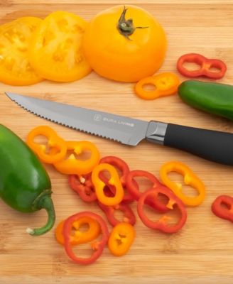 8-Piece Titanium Plated Steak Knife Set