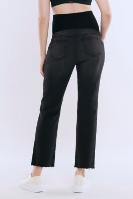 Women's Secret Fit Over the Belly Slim Straight Leg Jeans - Motherhood Maternity