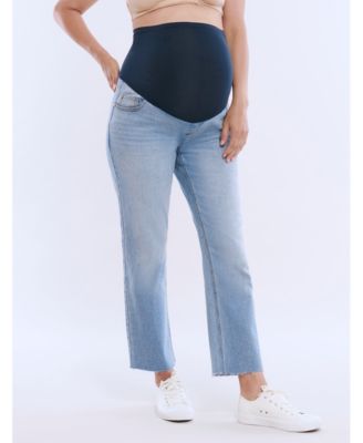 Women's Secret Fit Over the Belly Slim Straight Leg Jeans - Motherhood Maternity