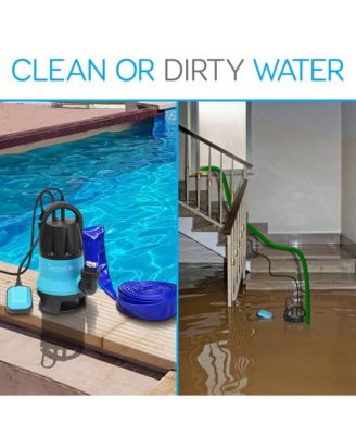 Electric Submersible Water Pump, 400W, 1980 GPH