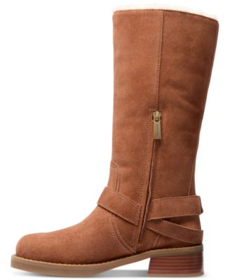 Michael Kors Women's Crosby Moto Boots - Macy's