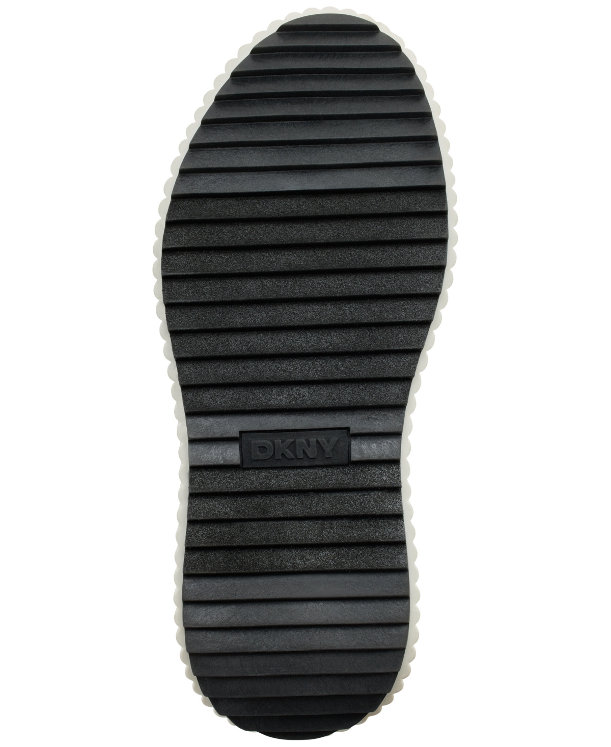 Shop Dkny Women's Laurence Zip Sneakers In Pewter,black