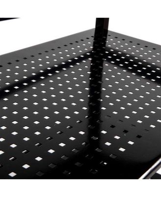 Widened 3-Tier Multi-Functional Storage Cart for Efficient Organization and Easy Access