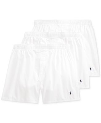 Polo Ralph Lauren - Men's 3-Pk. Classic-Fit Woven Boxers