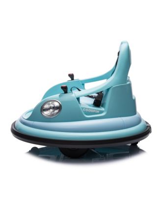 Streamdale Kids' 12V Bumper Car with Remote, LED, Bluetooth, Spin, Padding