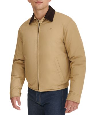 Men's Cotton Twill Bomber Jacket