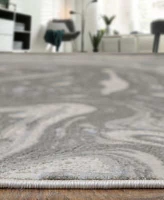 Shop Feizy Prasad 3894f Rug Collection In Gray,ivory