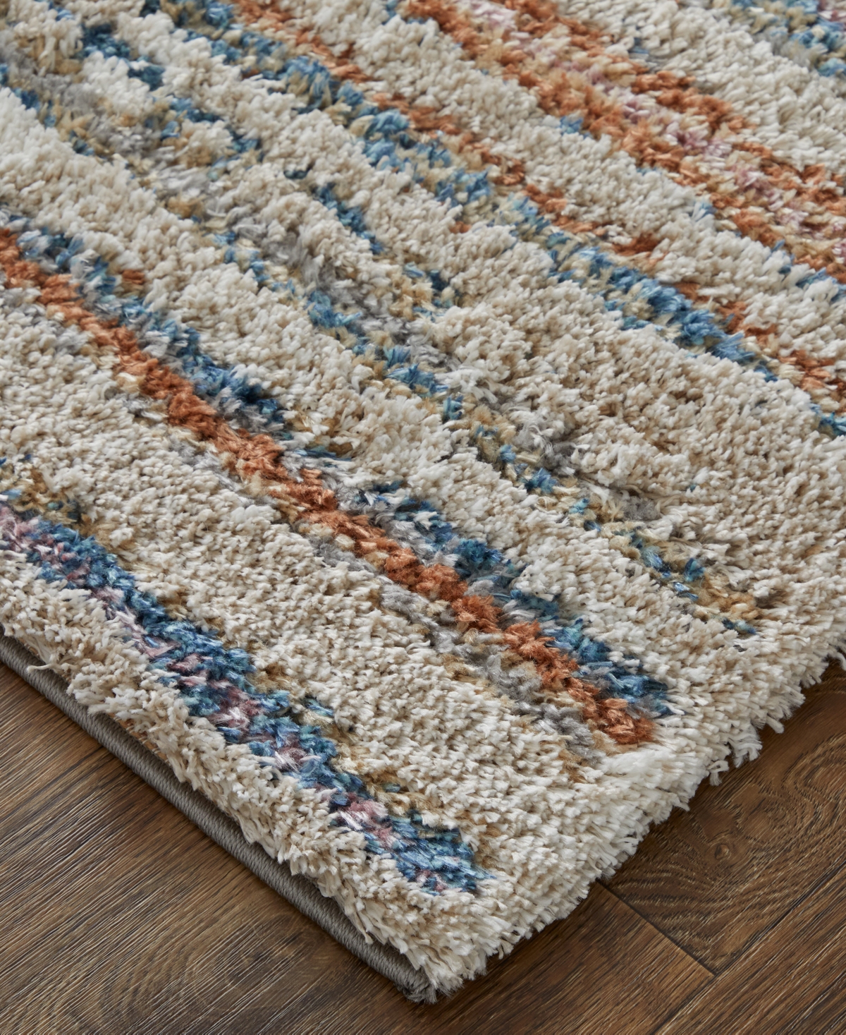 Shop Feizy Mynka 39ief 5'x8' Area Rug In Ivory,blue