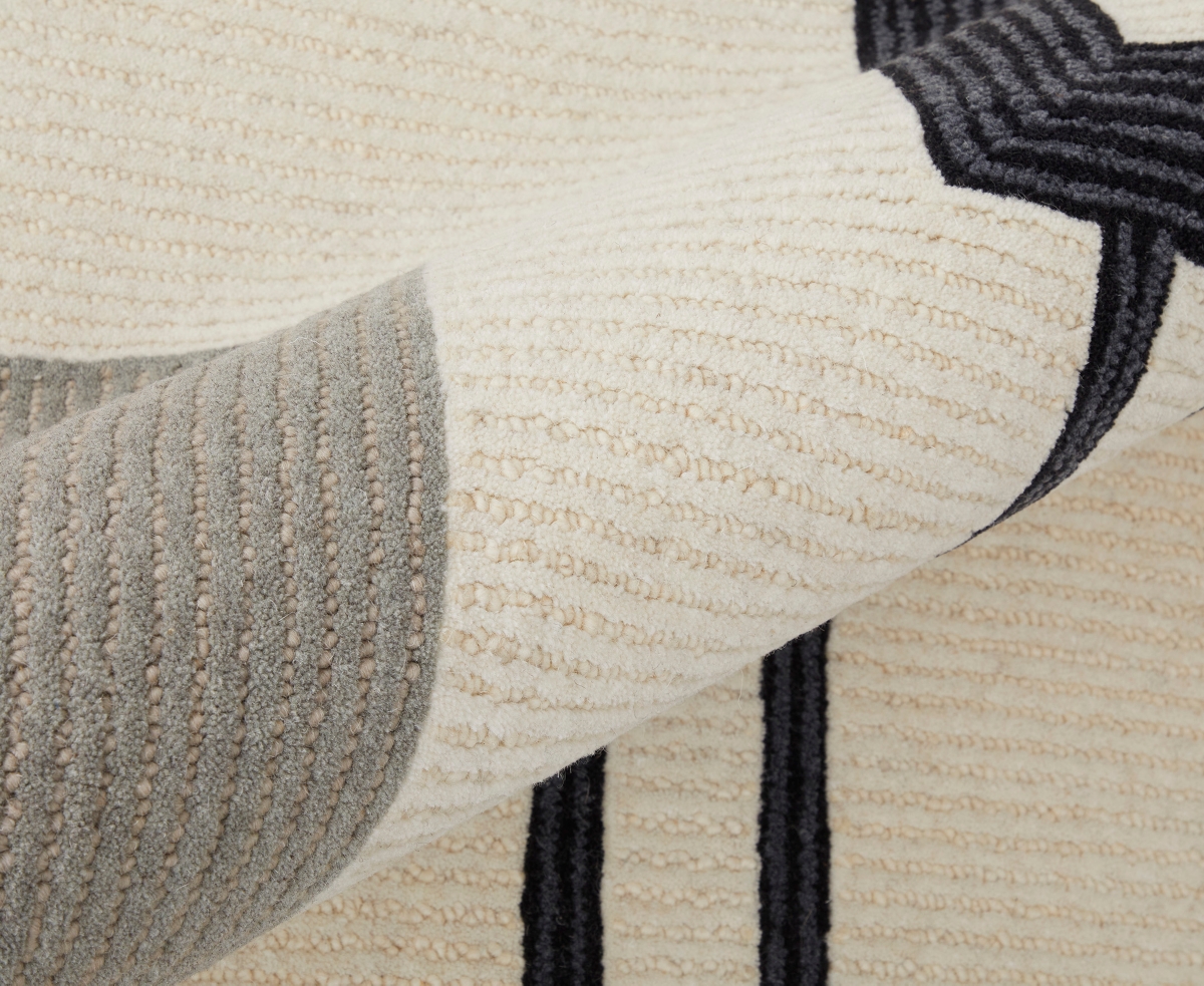 Shop Feizy Maguire 8899f 5'x8' Area Rug In Ivory,gray