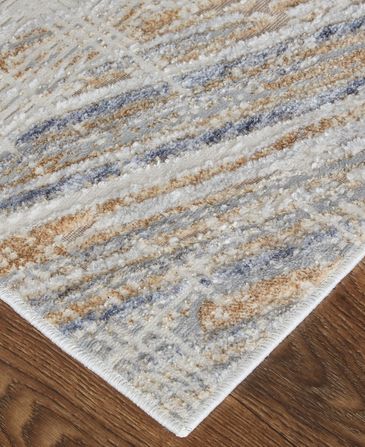 Shop Feizy Laina 39g6f 4'x6' Area Rug In Tan,ivory