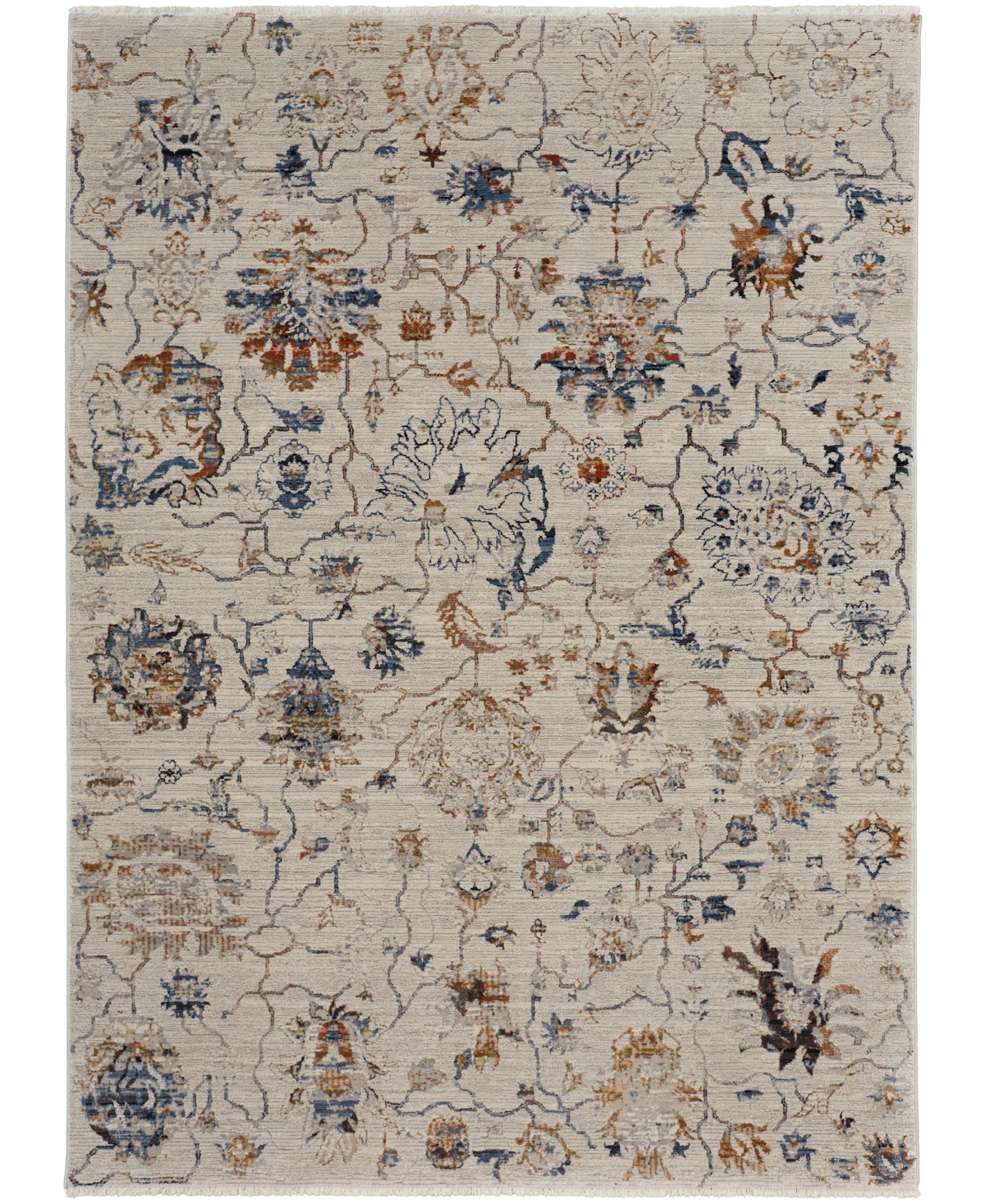 Feizy Kaia 39gpf 3'x5' Area Rug In Ivory