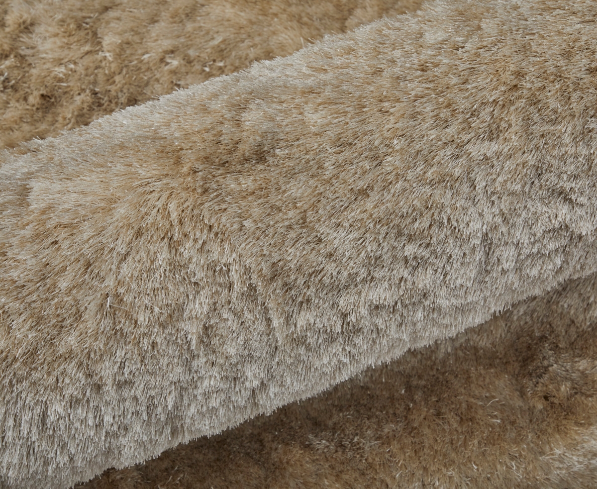 Feizy Indochine 4550f 2'6"x6' Area Rug In Tan,taupe