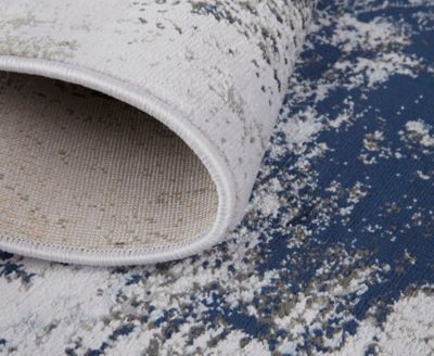 Feizy Gaspar 3833f Rug Collection In Blue,gray
