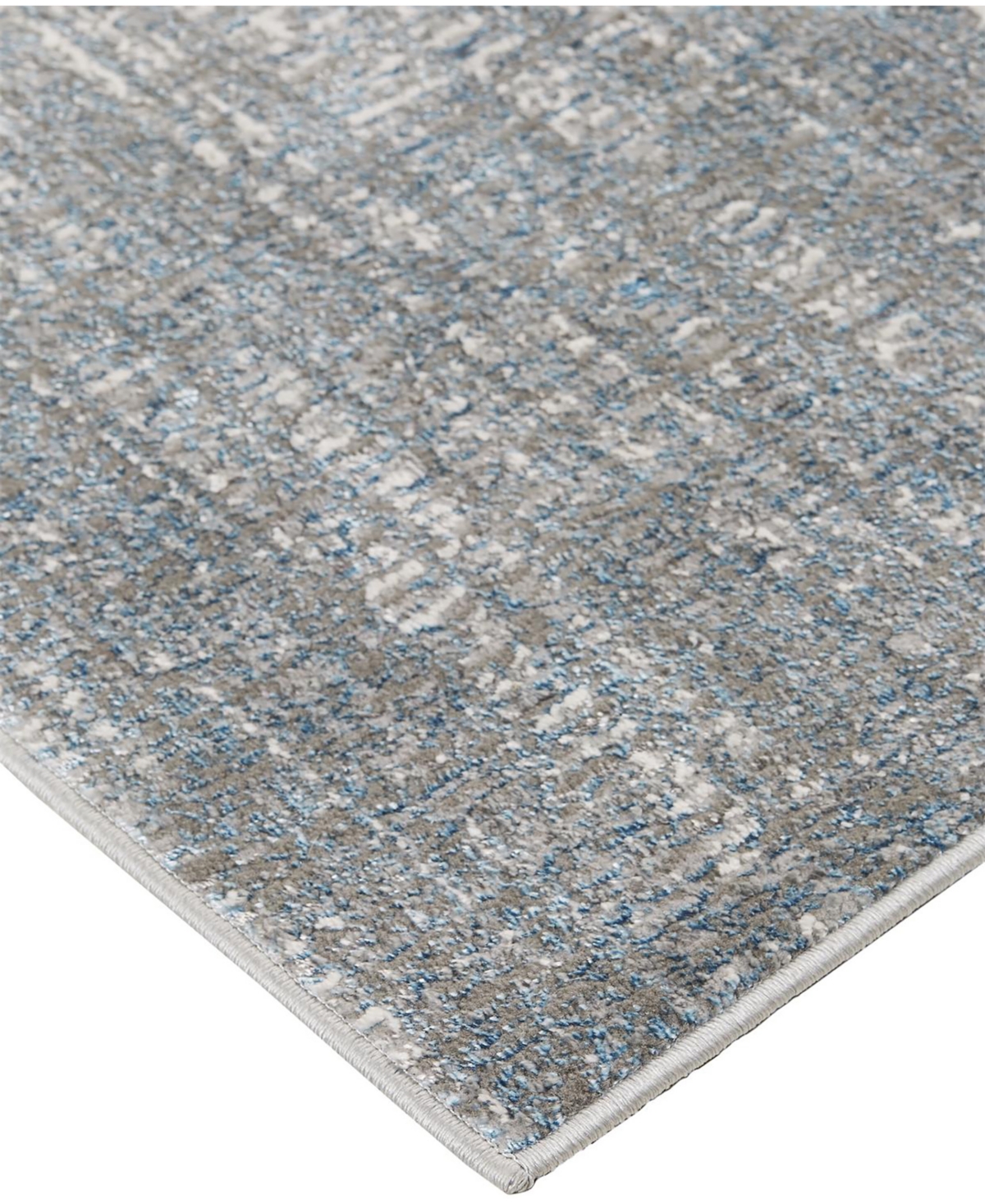Feizy Azure 3413f 8'x10' Area Rug In White,gray