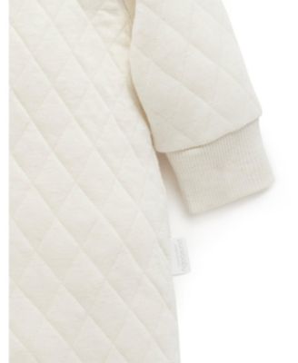 Baby Boy and Baby Girl Quilted Coverall