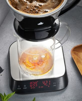 GEFU Stainless Steel Multifunction 0.3 oz to 6.6 lb.  Kitchen Scale