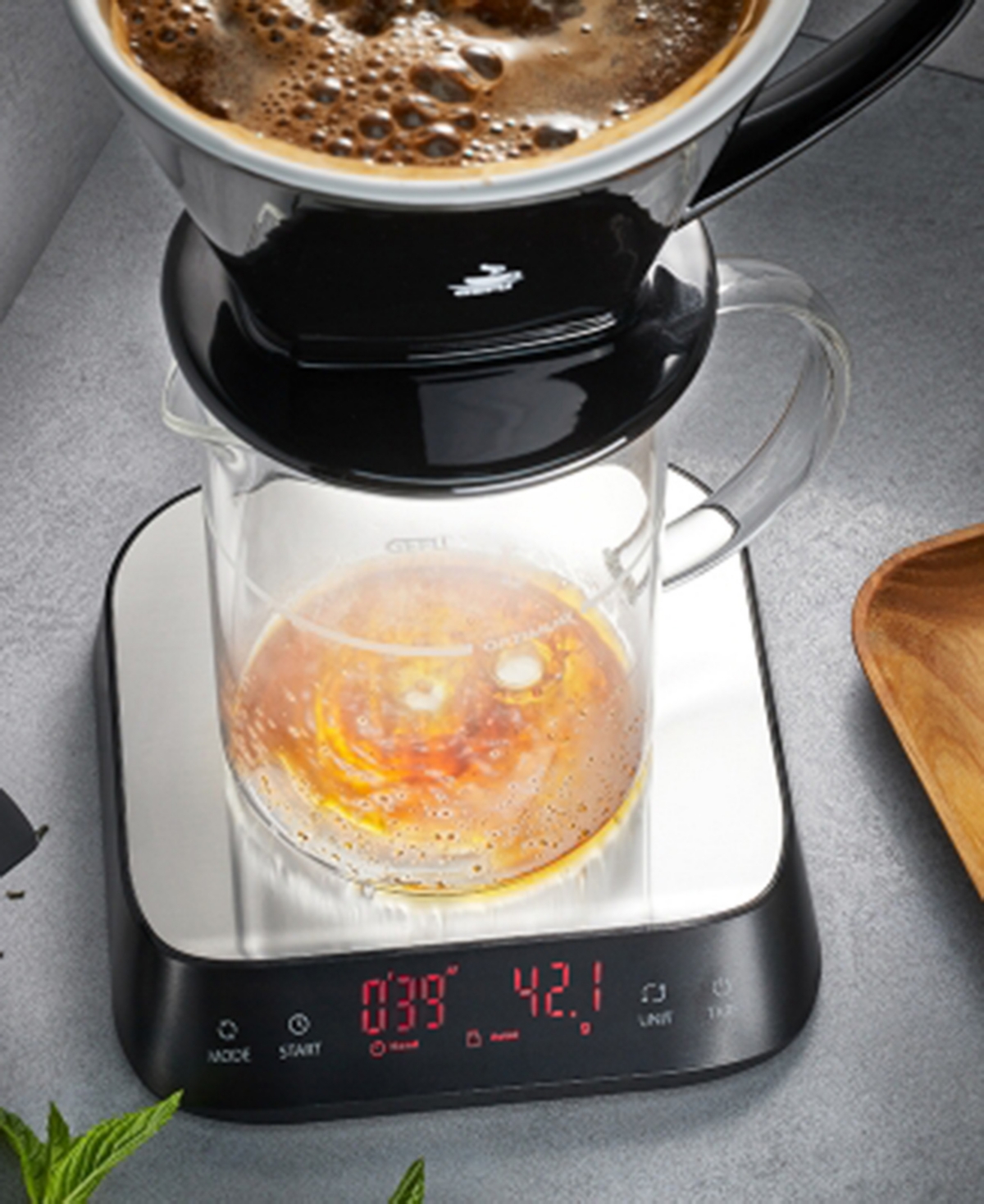 Gefu Stainless Steel Multifunction 0.3 oz To 6.6 Lb. Kitchen Scale In No Color