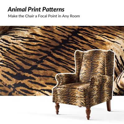 Jim Traditional Armchair with Thick Cushion