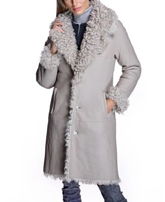 Women's Shearling Walking coat