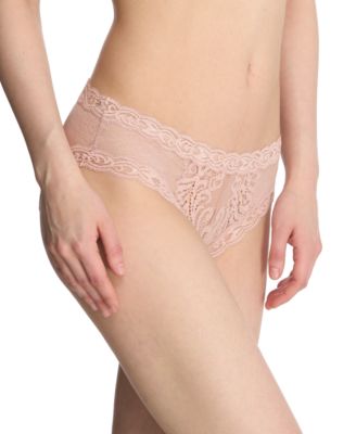 Women's Feathers Low-Rise Sheer Hipster Underwear Lingerie 753023