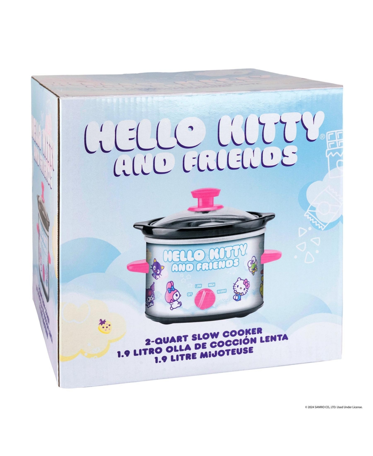 Uncanny Brands Hello Kitty and Friends Slow Cooker - Cook With Hello Kitty