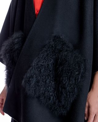 Women's Wool Blend Cape