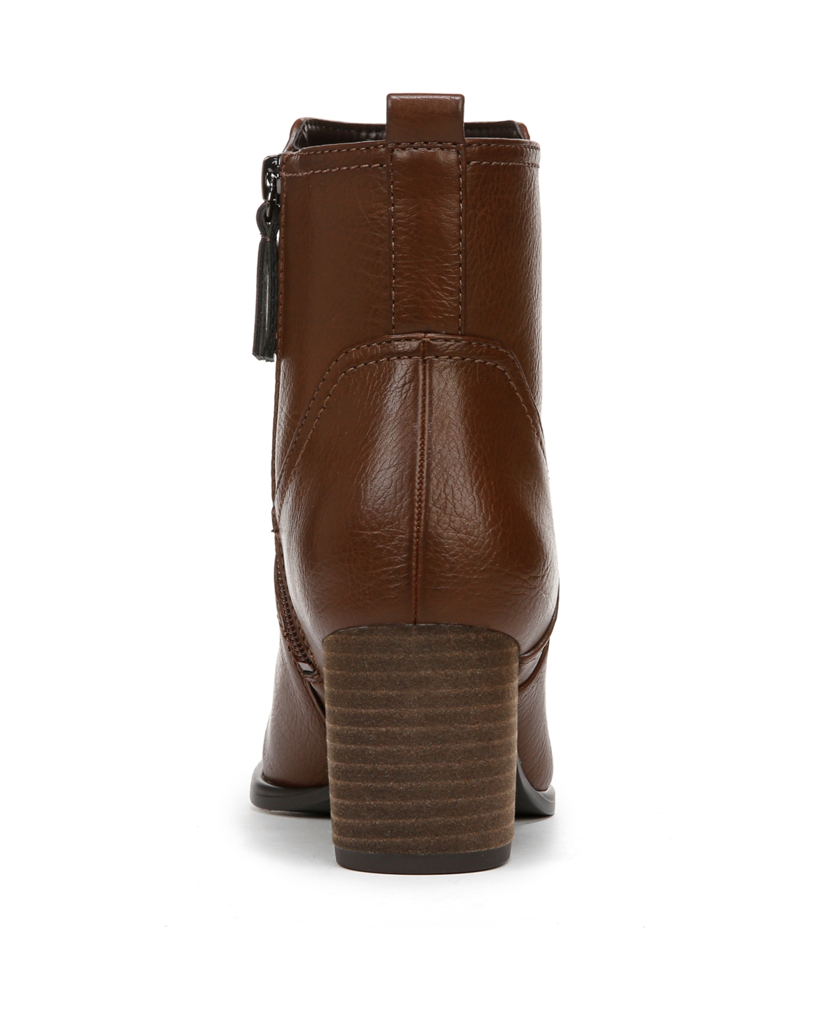 Shop Soul Naturalizer Ultima Mid-heel Booties In Brown Faux Leather