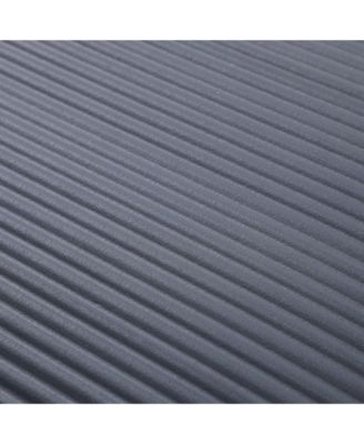 72 x 24" High Density 0.5" Thick Non Slip Home Workout Yoga Mat, Black