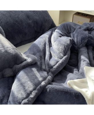 Chunky Bunny - Oversized Comforter Set - Blue Steel
